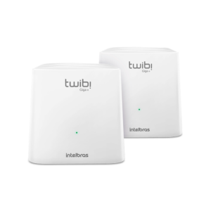video Kit Roteador Mesh Twibi Giga+ Intelbras